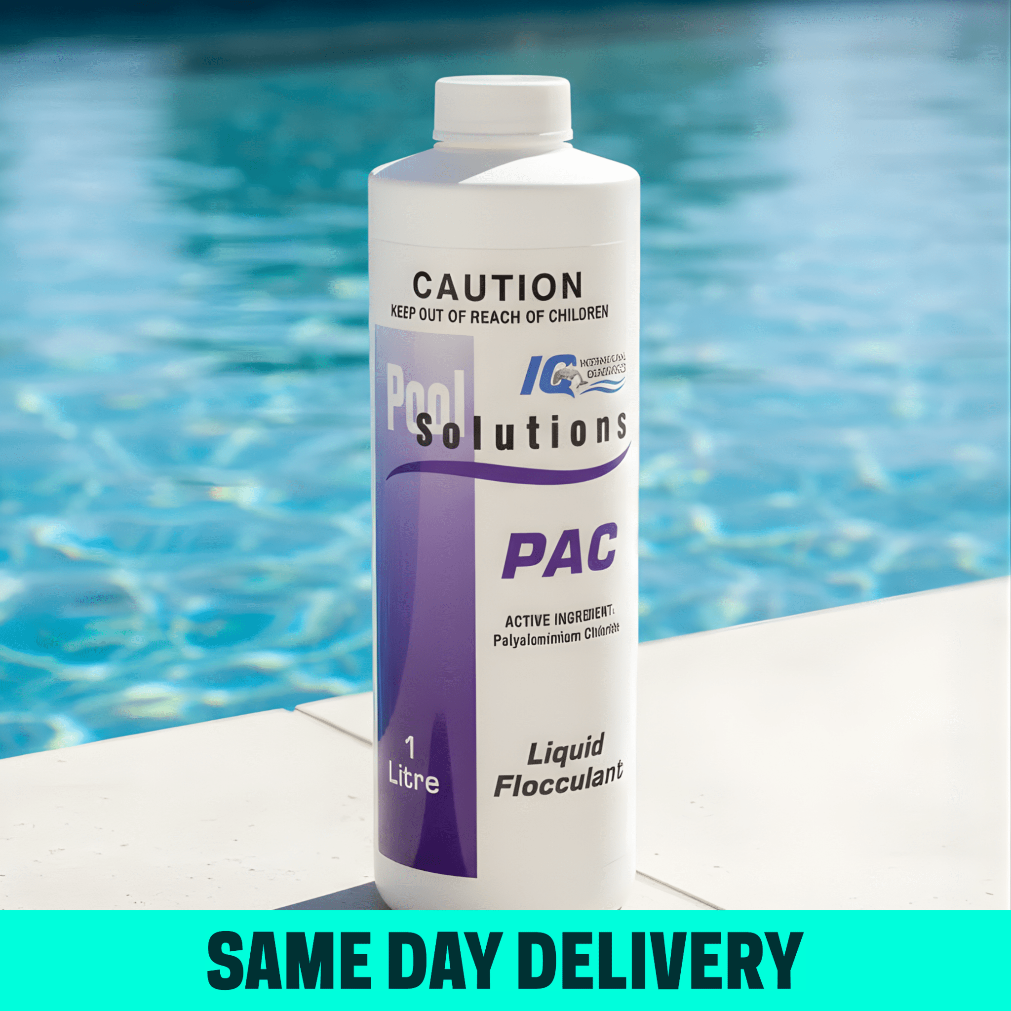 IQ Pool Solutions PAC Flocculent 1L - Chemicals