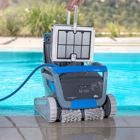 Maytronics Dolphin M 700 Robotic Pool Cleaner - Robotic Pool Cleaner