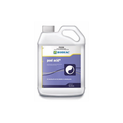 Zodiac Liquid Pool Acid 5L - Balancers