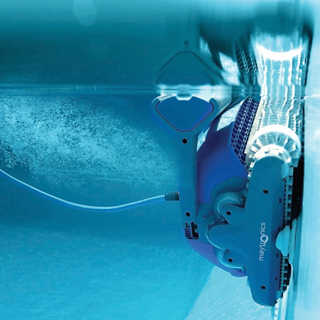 Maytronics Dolphin M 400 CB Robotic Pool Cleaner - Robotic Pool Cleaner