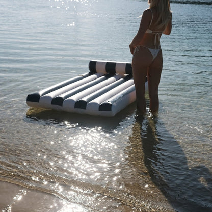 Sunnylife Luxe Lilo - Black - Pool Floats