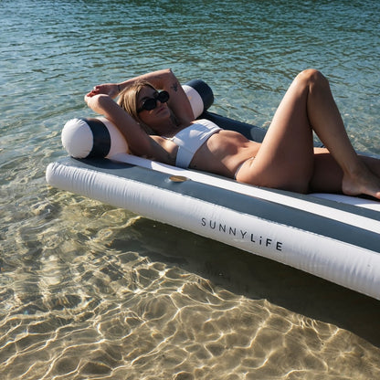 Sunnylife Luxe Lilo - Black - Pool Floats