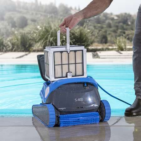 Maytronics Dolphin S 400 Robotic Pool Cleaner - Robotic Pool Cleaner