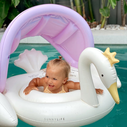 Sunnylife Baby Float - Princess Swan - Kids Pool Floats