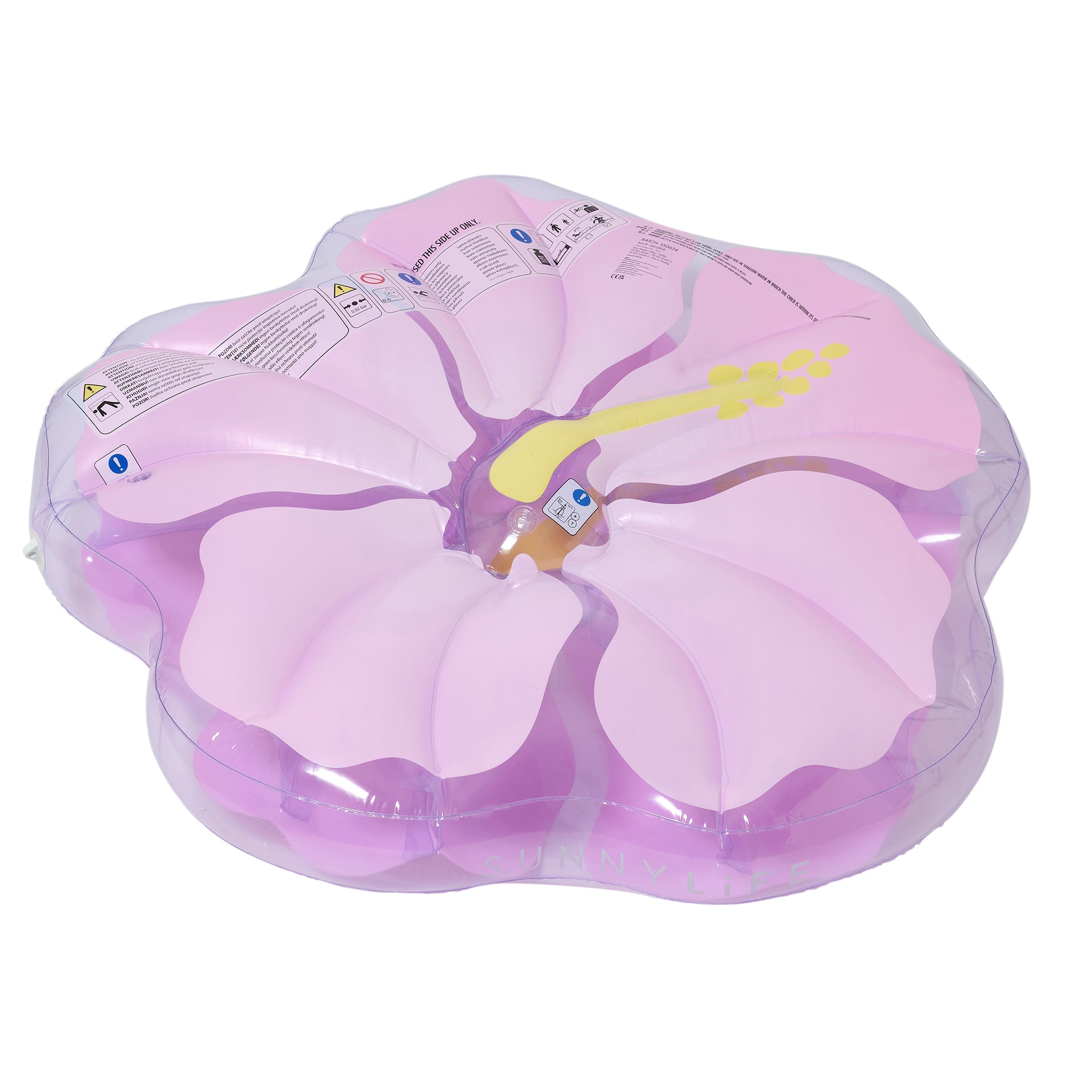 Sunnylife Luxe Lie - On Hibiscus Float - Pool Floats