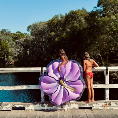 Sunnylife Luxe Lie - On Hibiscus Float - Pool Floats