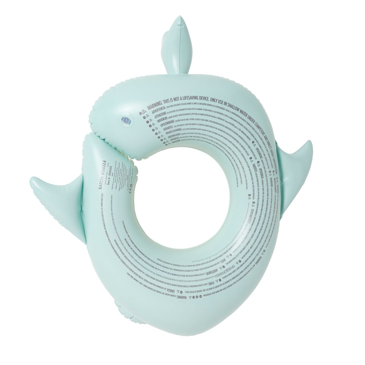 Sunnylife Kids Tube Pool Ring - Salty the Shark - Kids Pool Floats