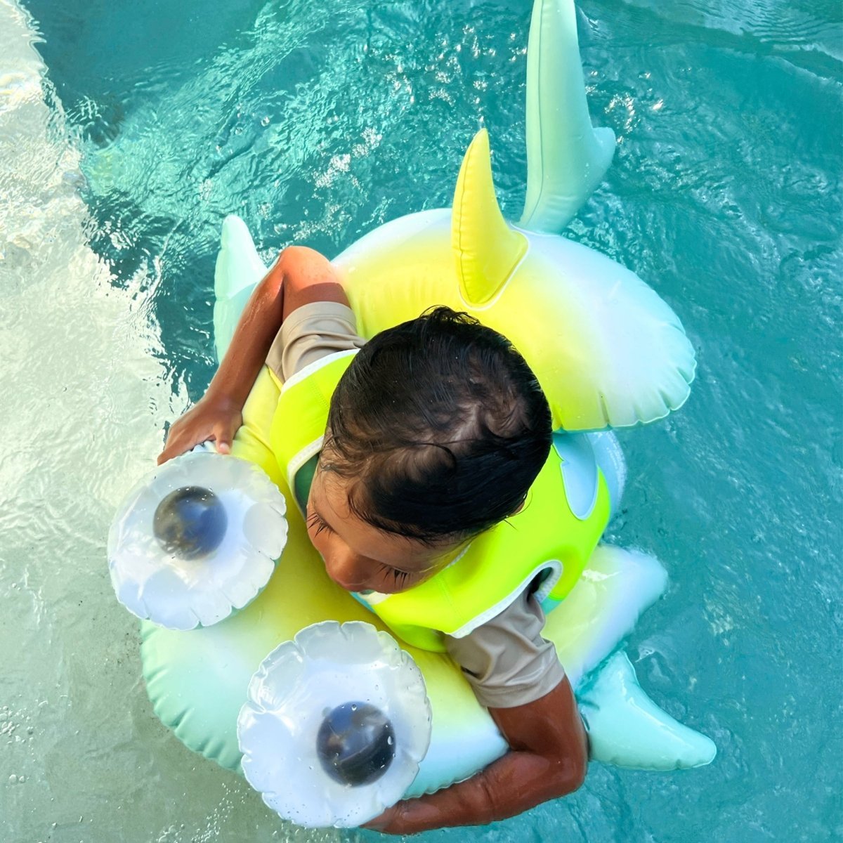 Sunnylife Kids Tube Pool Ring - Salty the Shark - Kids Pool Floats