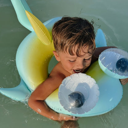 Sunnylife Kids Tube Pool Ring - Salty the Shark - Kids Pool Floats