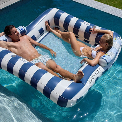 SUNNYLiFE Luxe Twin Hammock Float - Le Weekend - 
