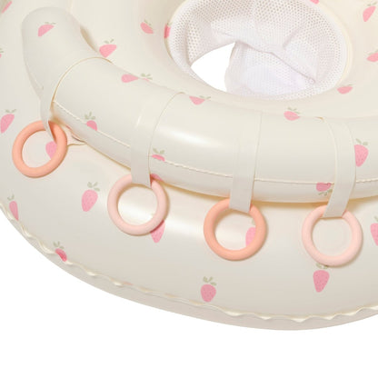 SUNNYLiFE Interactive Baby Float - Strawberry Sunshine - Kids Pool Floats