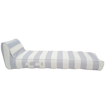 SUNNYLiFE Luxe Lie - On Lounger - Lazy Days Blue - Loungers