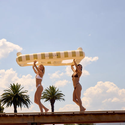 SUNNYLiFE Twin Hammock - Casa Sand Stripe - Pool Floats