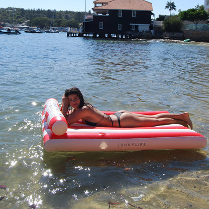 Sunnylife Luxe Lilo - Red - Pool Floats