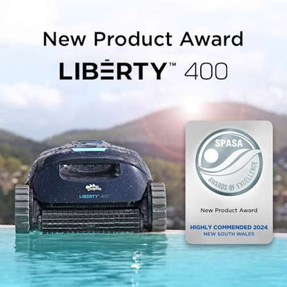 Maytronics Dolphin Liberty 400 Robotic Pool Cleaner - Robotic Pool Cleaner