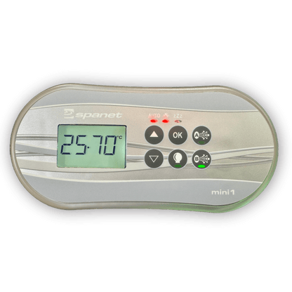 SpaNET SV Mini 1 Touchpad – Bone - Spa Controls