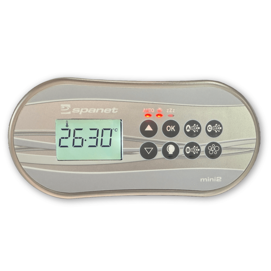SpaNET SV Mini 2 Touchpad – Bone - Spa Controls