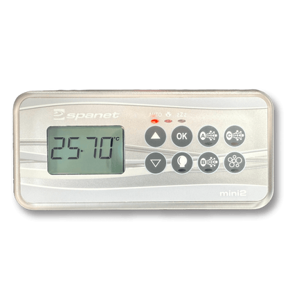 SpaNET SV Mini 2 Touchpad – Rectangle - Spa Controls