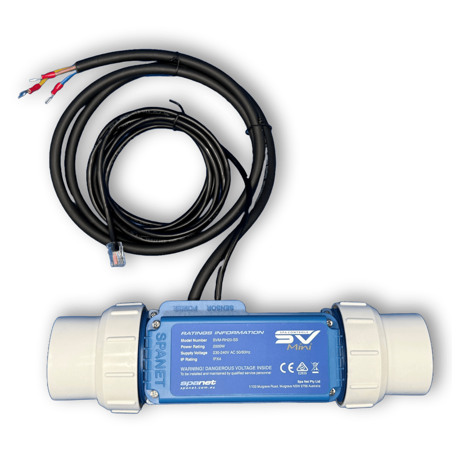 SpaNET SV Mini 2.0kW Remote Heater - Spa Controls