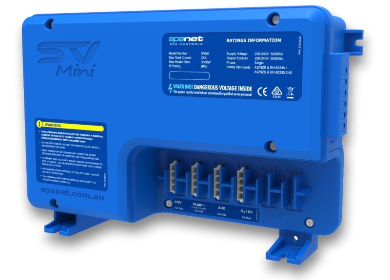 SpaNET SV Mini 1 Controller - Spa Controls
