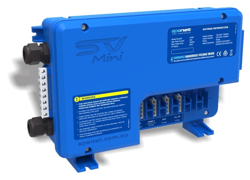 SpaNET SV Mini 1 Controller - Spa Controls