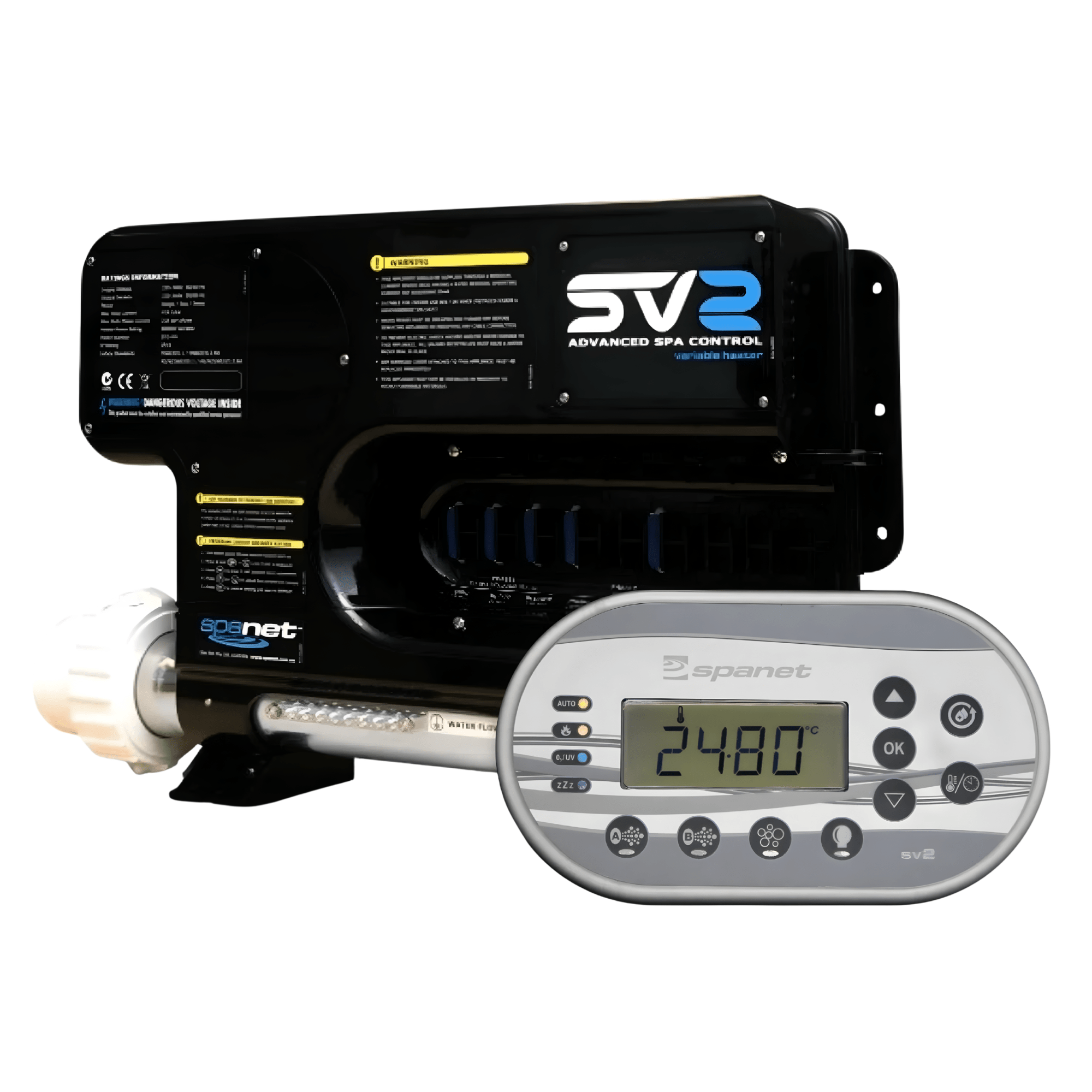 SpaNET SV2 - VH Spa Control & SV2T Touchpad Package - Spa Controls