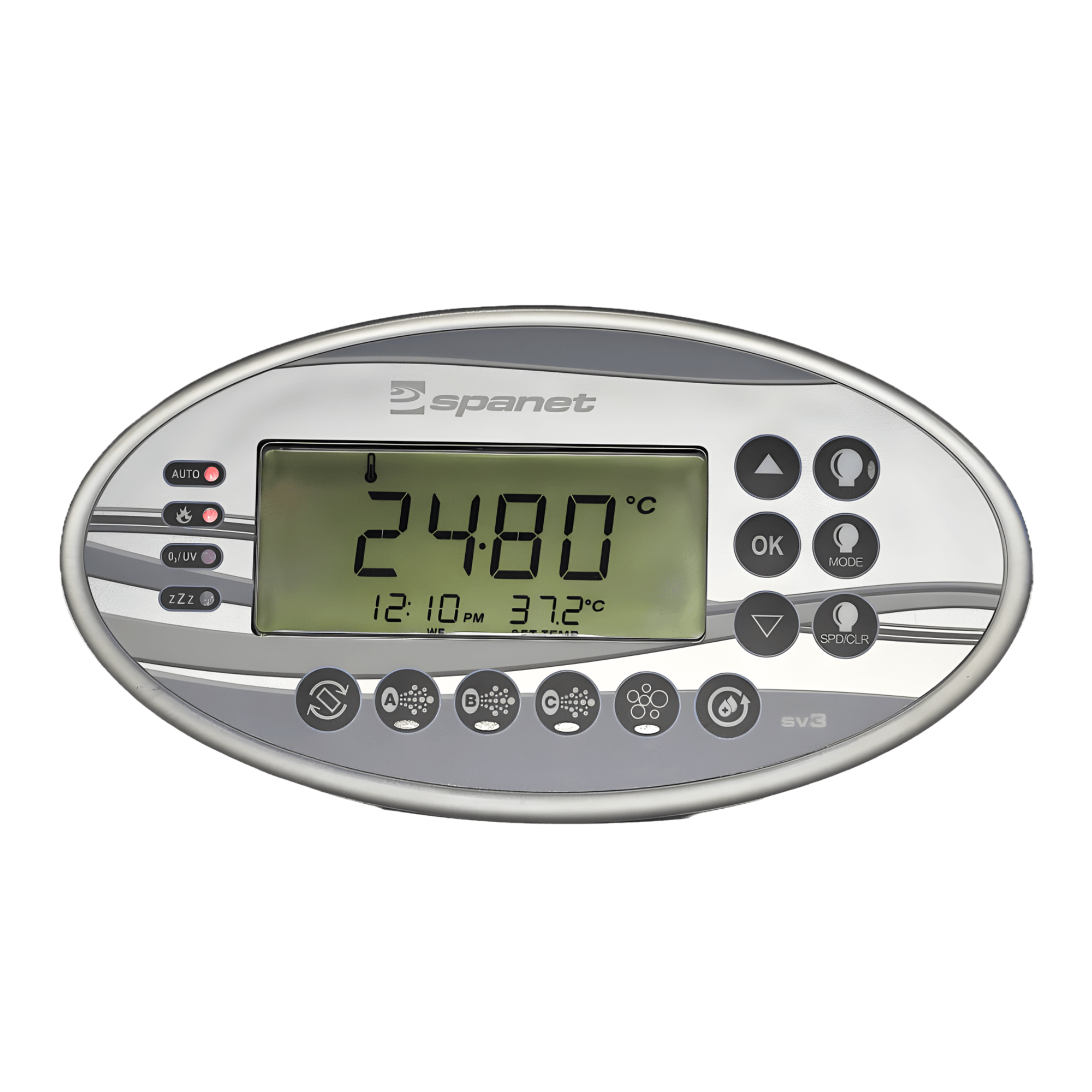 SpaNET SV3T Touchpad - Spa Controls