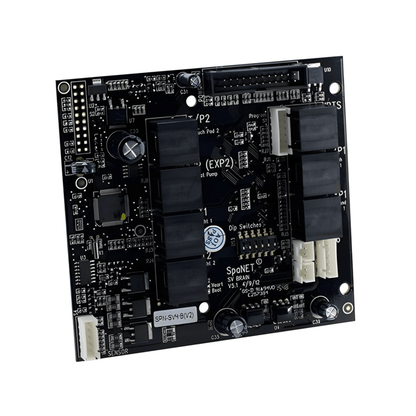 SpaNET SV4 (V2) 12v Brain PCBA - Spa Spare Parts