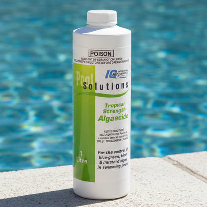 IQ Pool Solutions Tropical Strength Algaecide 1L - Chemicals
