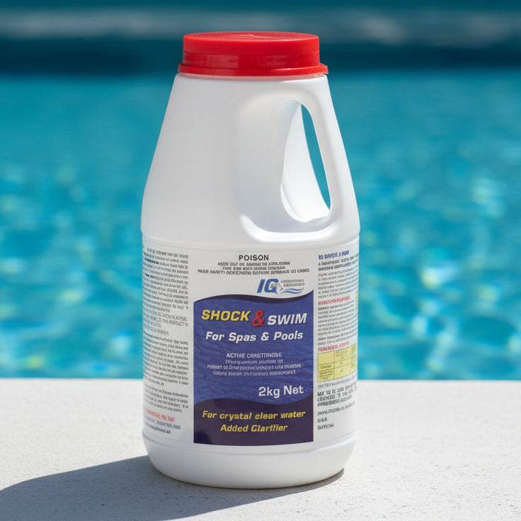 IQ Pool Shock & Swim 2kg - Chemicals