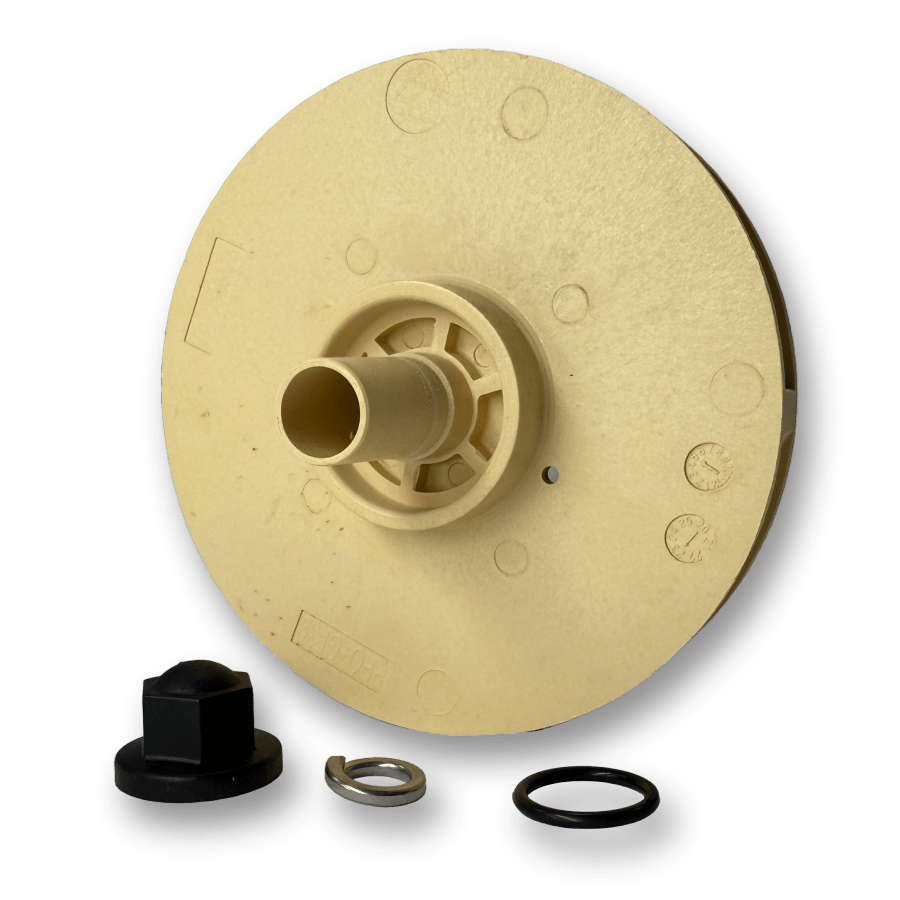 SpaNET JetMASTER XS30 - 3P Impeller & Lock Nut - Spa Spare Parts