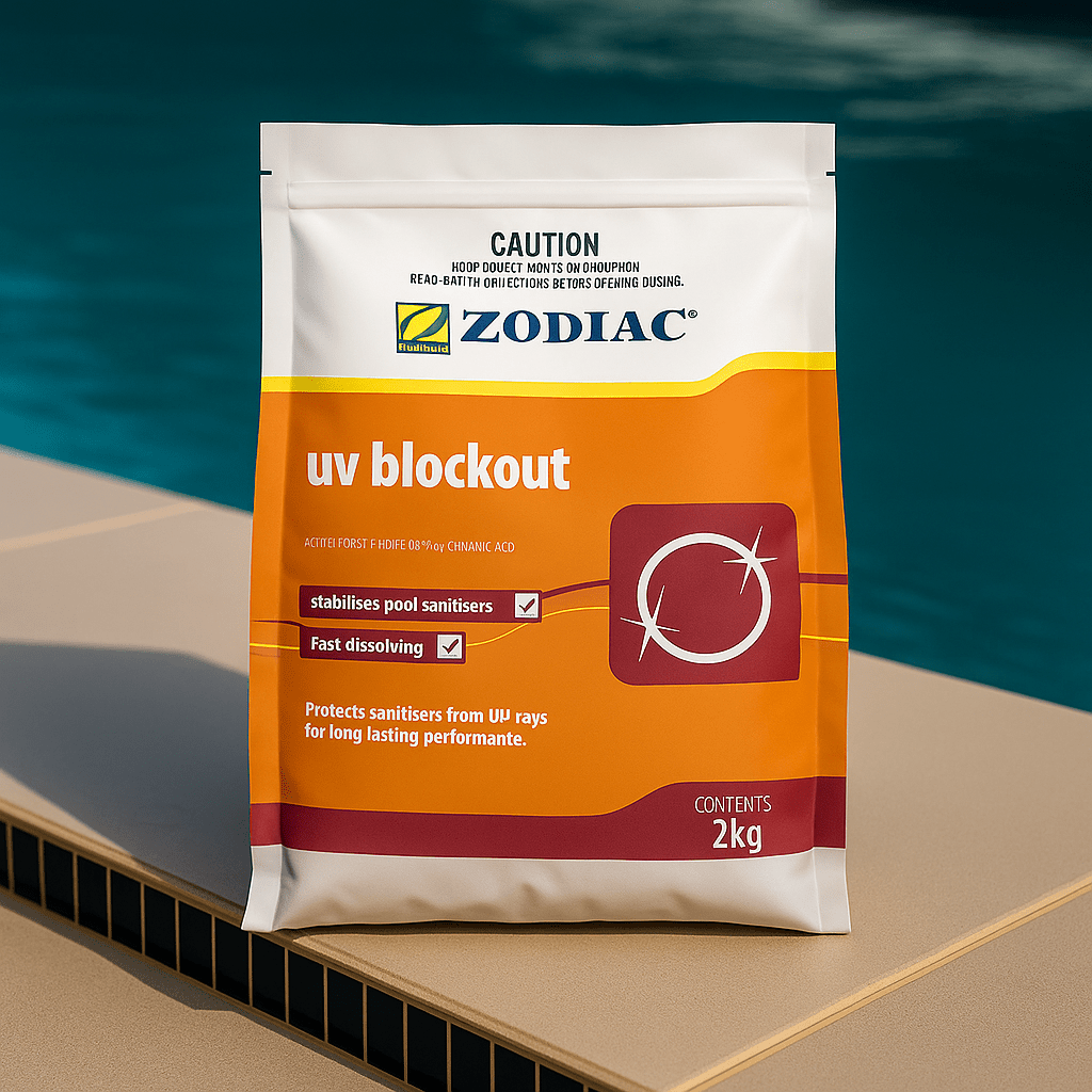 Zodiac UV Blockout 2kg Bag - Chemical Maintenance