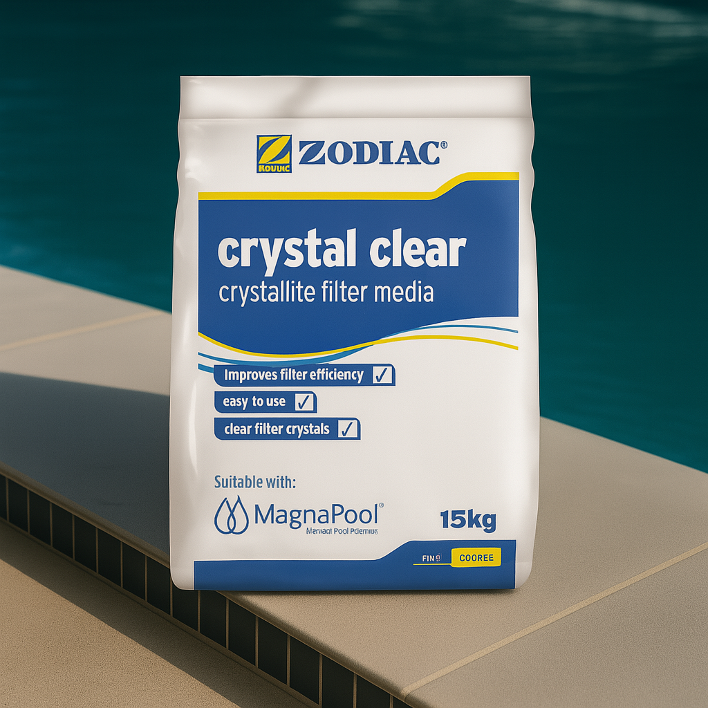 Zodiac Crystal Clear Crystallite Filter Media 15kg Coarse