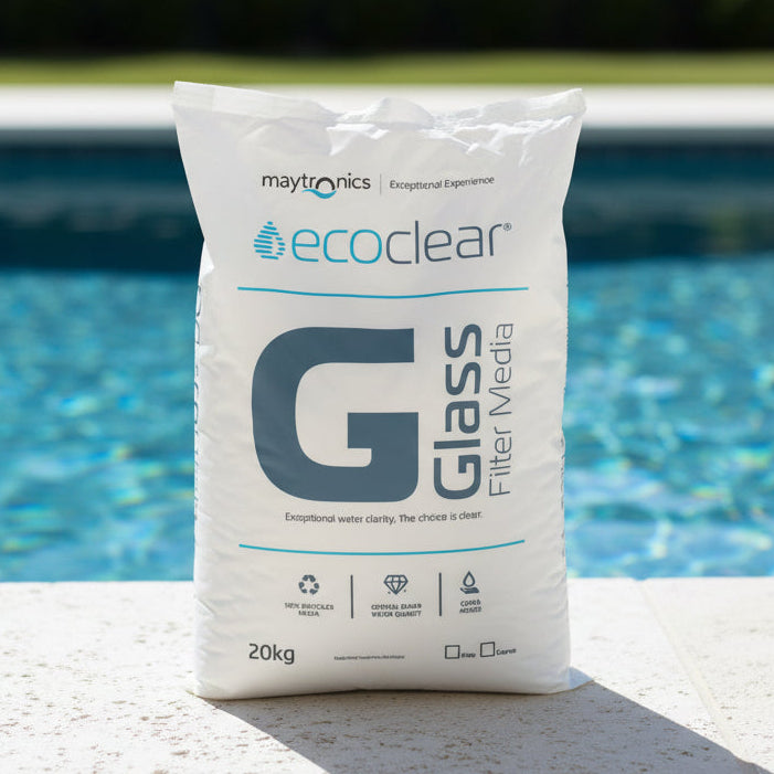 Maytronics Ecoclear Glass Media Fine 20kg - Pool Filter Media