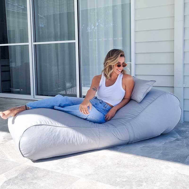 Mooi Living Isla Sunlounger Bean Bag - Outdoor Bean Bag