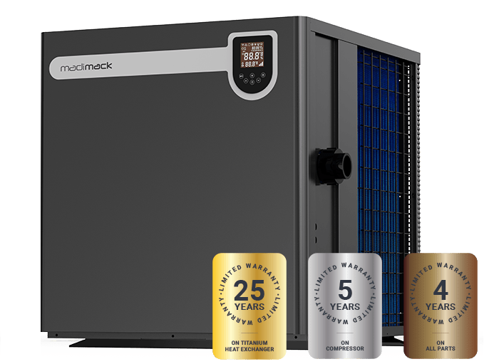 Madimack InverECLIPSE Plus 260 Pool Heat Pump - Pool Heater