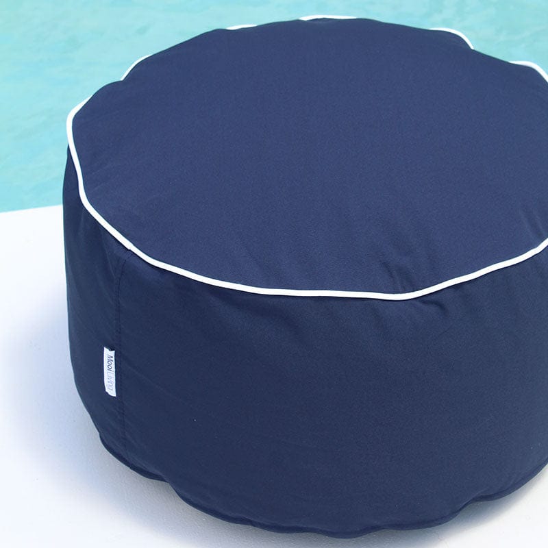 Mooi Living Outdoor Ottoman Footrest - Outdoor Bean Bag