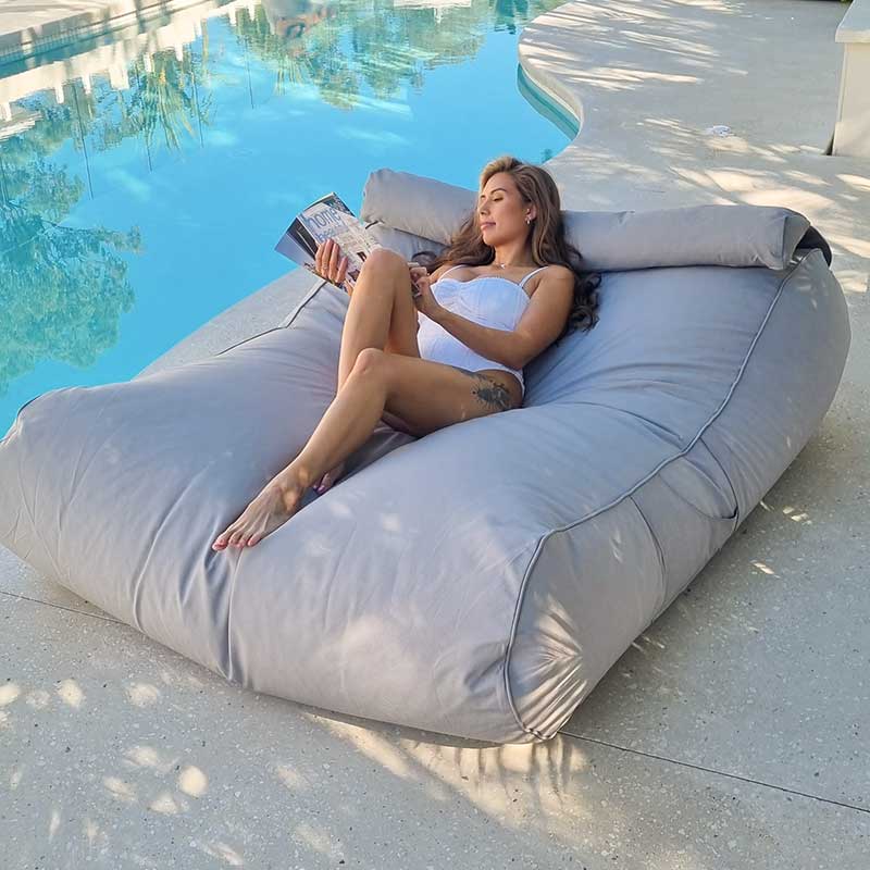 Mooi Living Nevaeh Outdoor Sunbed - Outdoor Bean Bag
