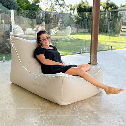 Mooi Living Lachlan Sunlounger - Outdoor Bean Bag