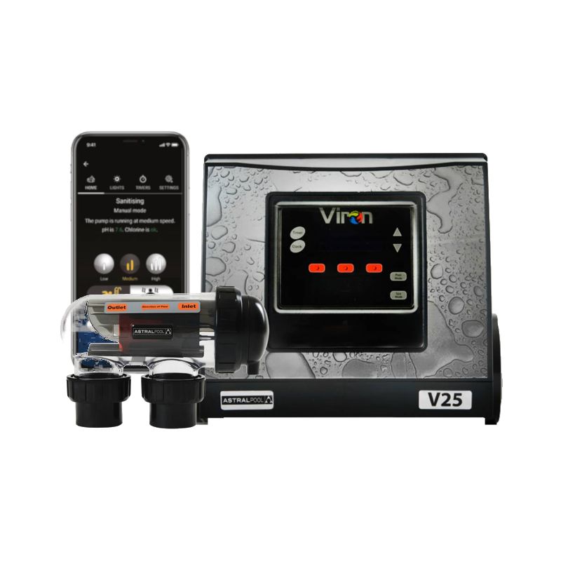 AstralPool Viron Saltwater Chlorinator V35 with Bluetooth
