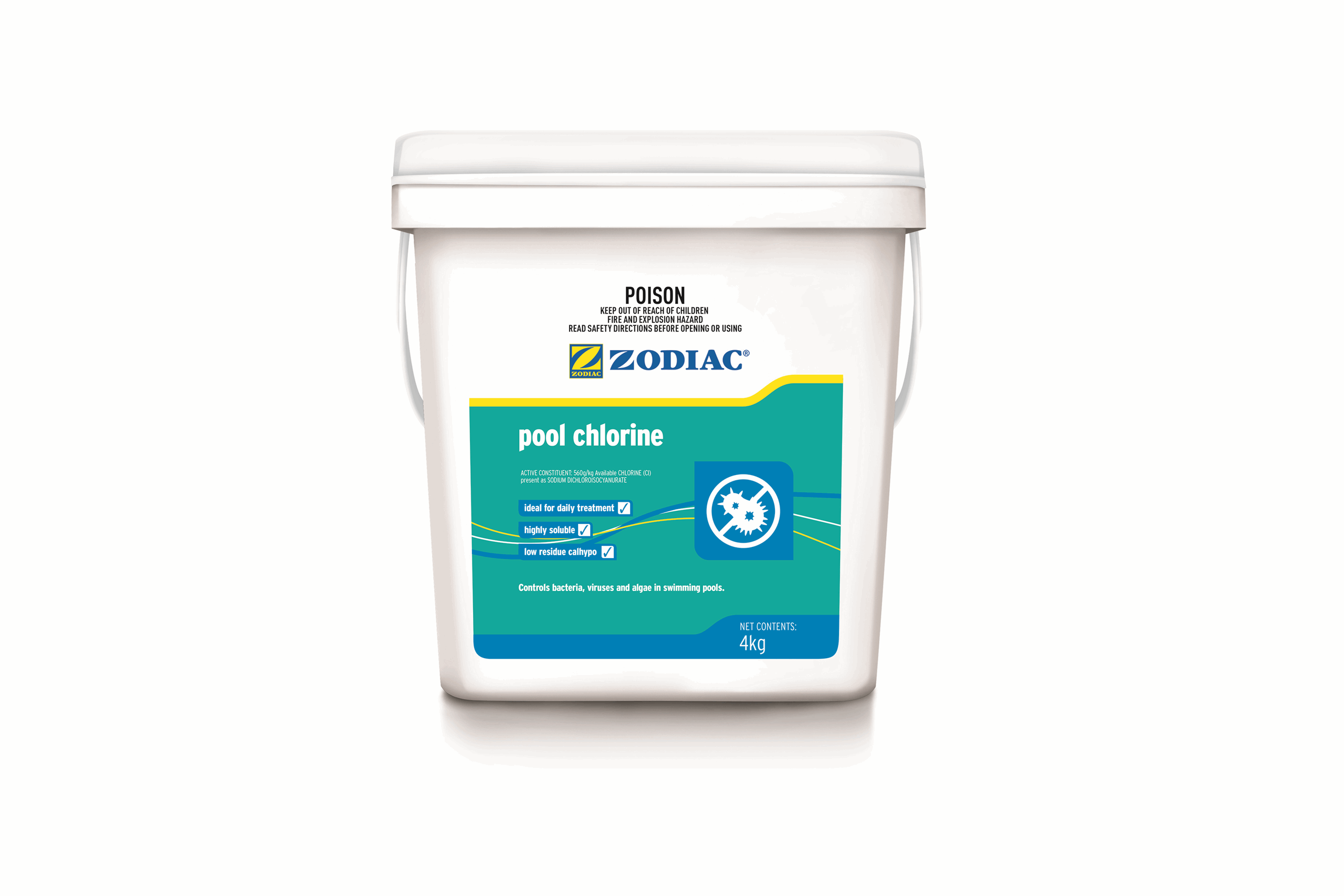 Zodiac Pool Chlorine 4kg
