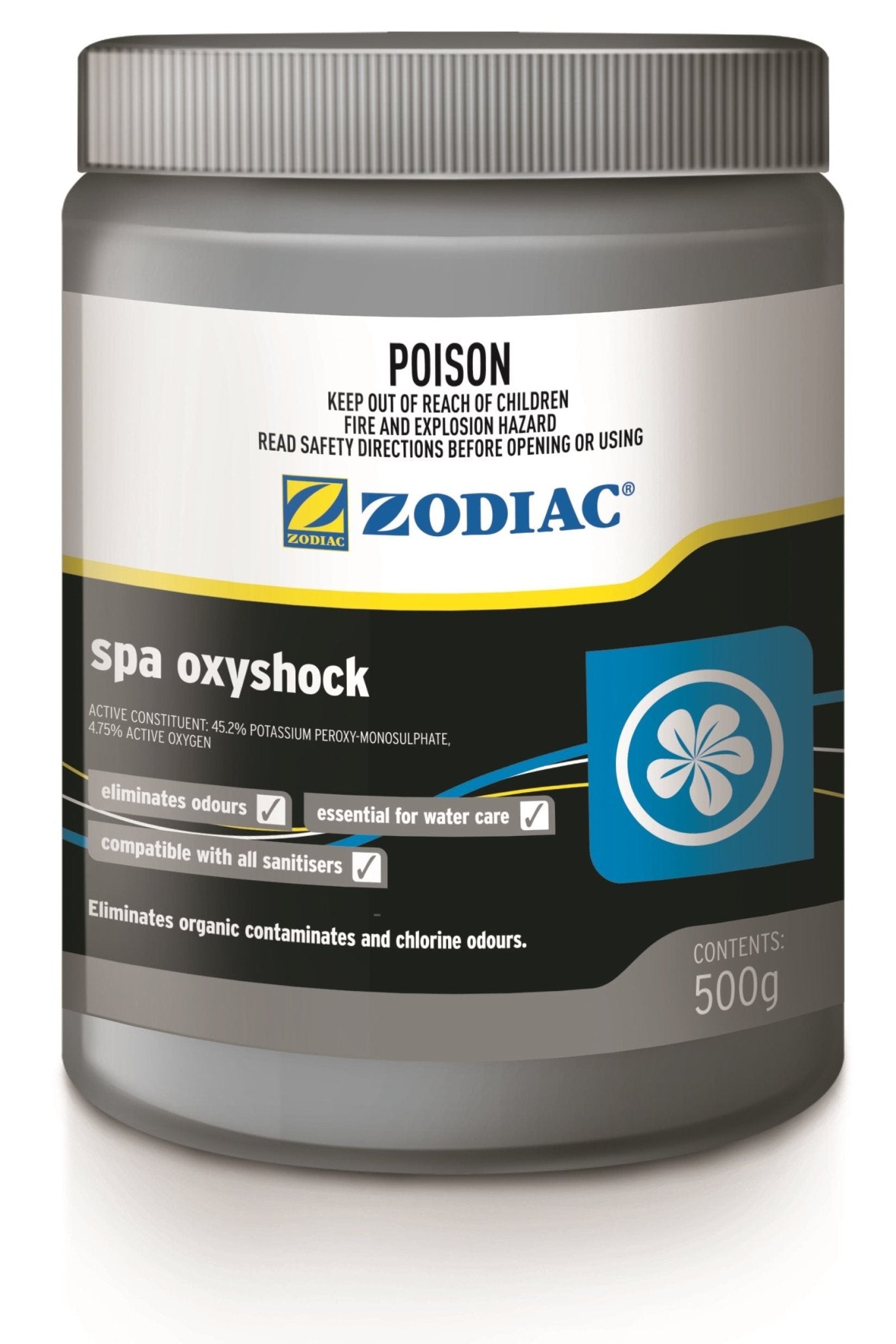 Zodiac Spa OxyShock 500g - Chemical Sanitisers