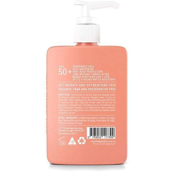 Sensitive Sunscreen Lotion SPF 50+ 400ml - Laguna Lifestyle