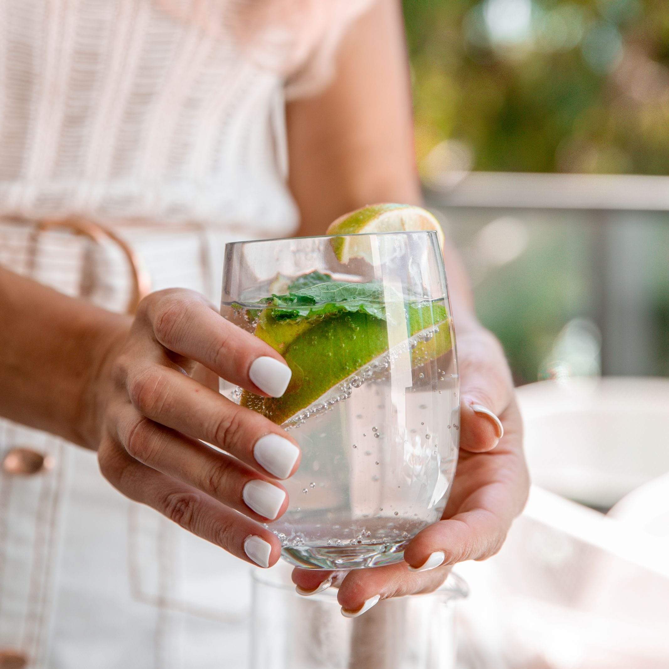 Stemless Osteria Glass 384ml - Shatterproof - Stemless Glass