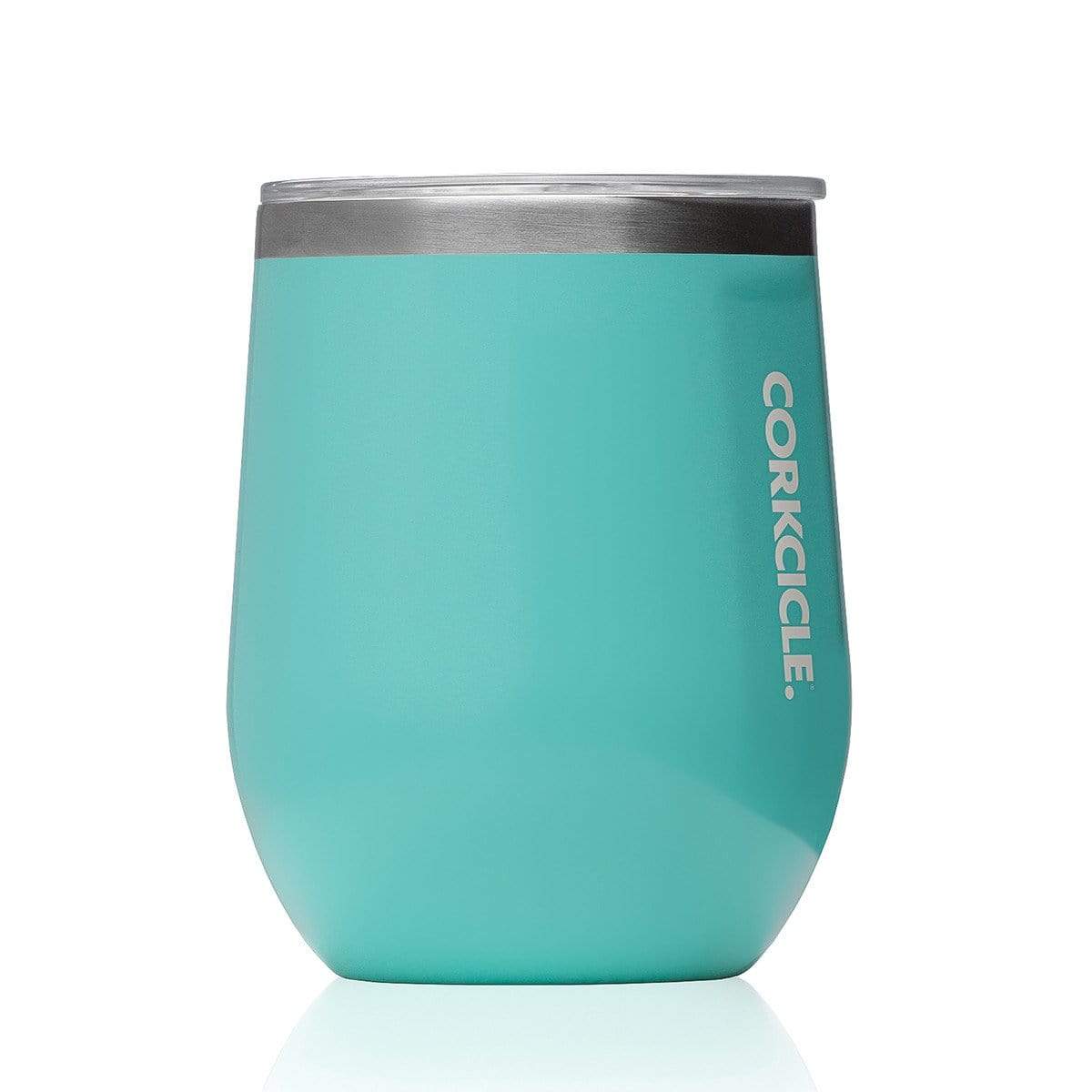 Stemless 355ml Insulated Stainless Steel Cup - Turquoise - Laguna Lifestyle