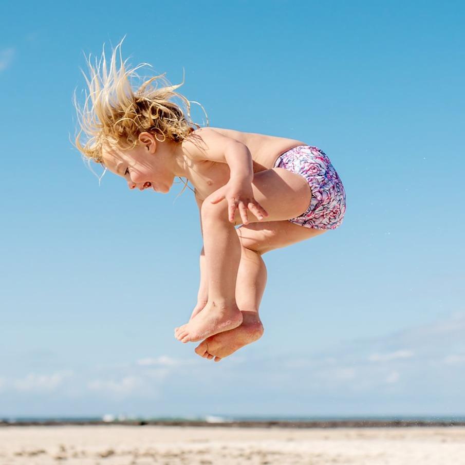 Swim Nappy Velcro - Island Breeze - Laguna Lifestyle