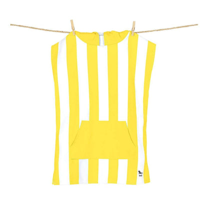 Kids Poncho Hooded Towel Mini Cabana Collection - Boracay Yellow - Laguna Lifestyle