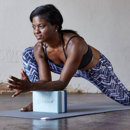 Gaiam Performance Tricolour Yoga Block - Laguna Lifestyle
