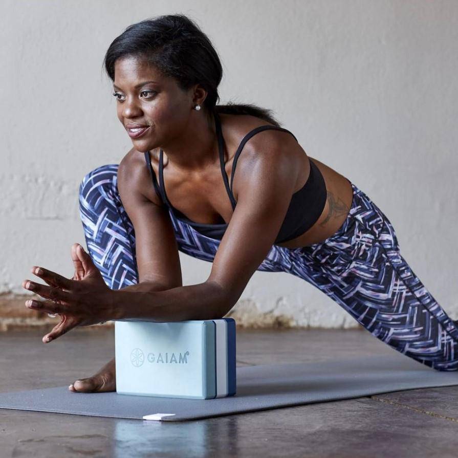 Gaiam Performance Tricolour Yoga Block - Laguna Lifestyle