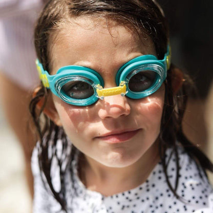 Sea Squad Spot Goggle (2-6 Years) - Aqua/Yellow - Laguna Lifestyle